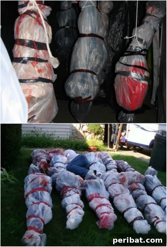 25 Spine-Chilling DIY Creations for Your Most Frightening Halloween 8 Dead Bodies – DIY Budget Style