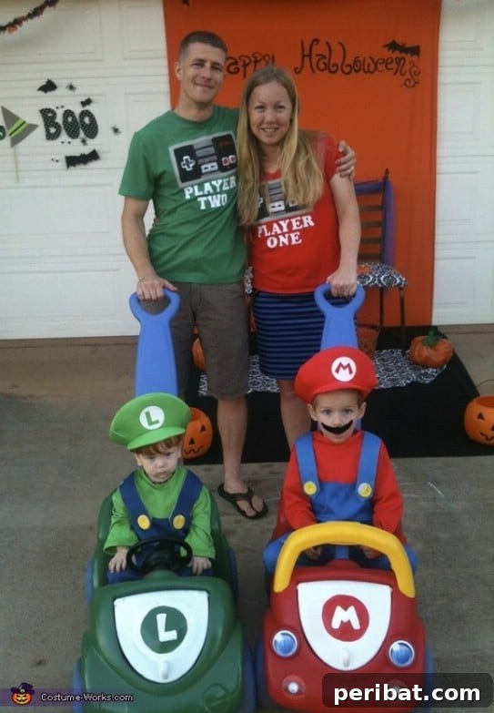Mario Kart Family Fun Costumes