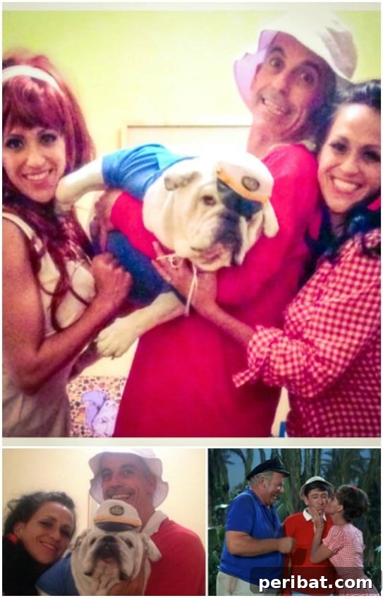 Homemade Gilligan’s Island Family Costumes