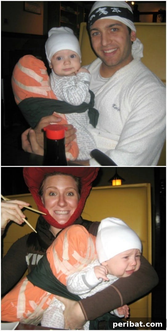 Family Sushi Roll Costume