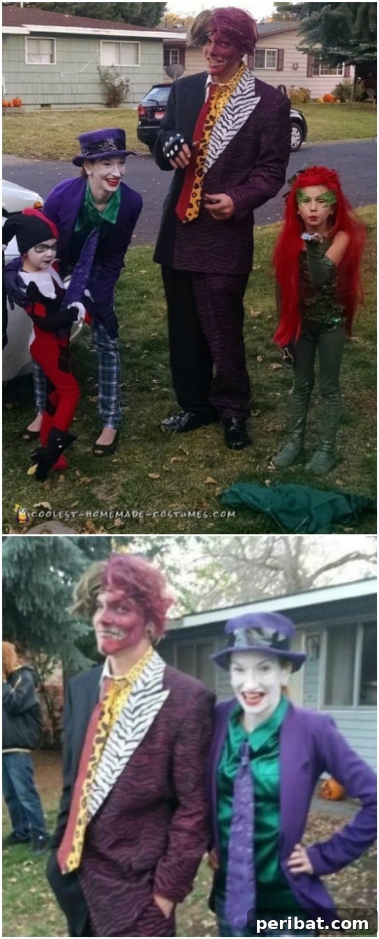 DIY Family Batman Villains