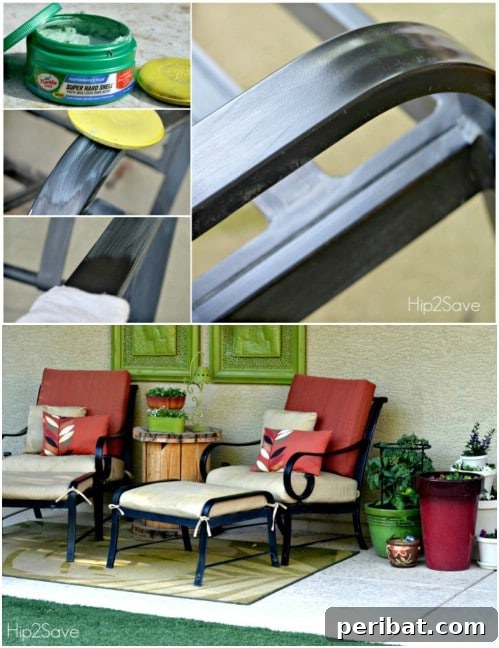 25 Brilliant DIY Tricks to Rejuvenate Worn-Out Treasures 14 Aluminum Patio Furniture Fixer