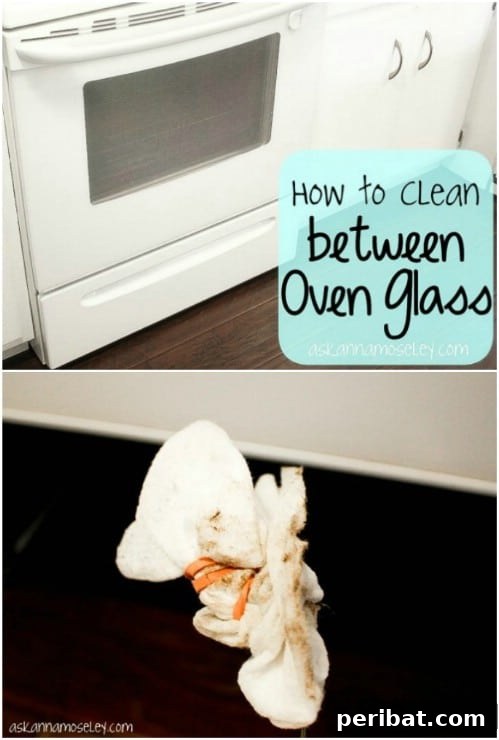 25 Brilliant DIY Tricks to Rejuvenate Worn-Out Treasures 20 Oven Door Cleaner