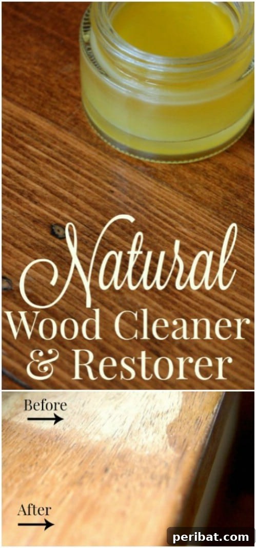 25 Brilliant DIY Tricks to Rejuvenate Worn-Out Treasures 23 Natural Wood Cleaner And Restorer