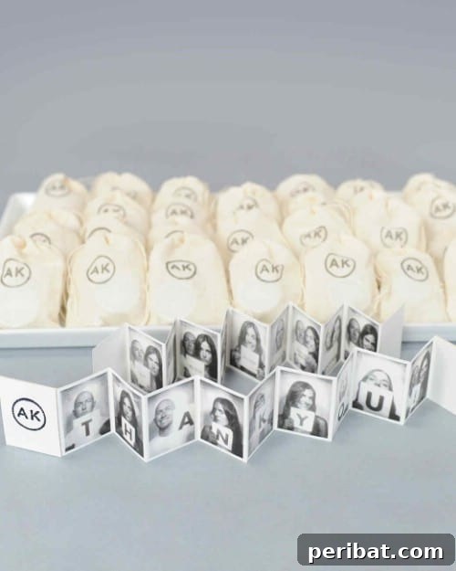 Heartfelt DIY Accordion Wedding Photo Favors