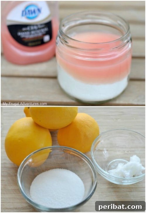 30 Clever Ways Dawn Dish Soap Can Transform Your Home 16 DIY Mary Kay Satin Hands Scrub with Dawn