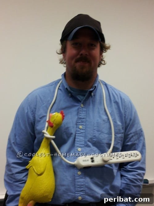 Punny Chicken Cord-On-Bleu Costume