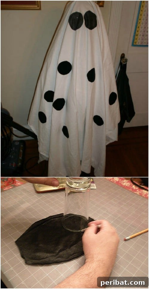 DIY Classic Halloween Sheet Ghost Costume