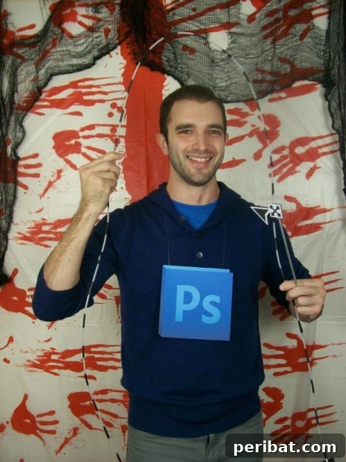 Easy DIY Photoshop App Costume