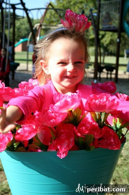 Cute DIY Flower Pot Costume