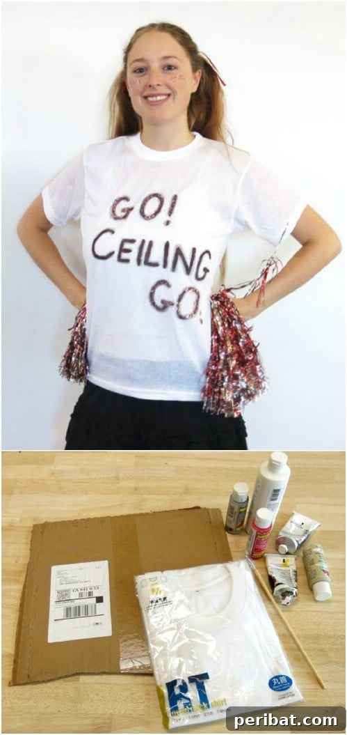 DIY Punny Ceiling Fan Costume
