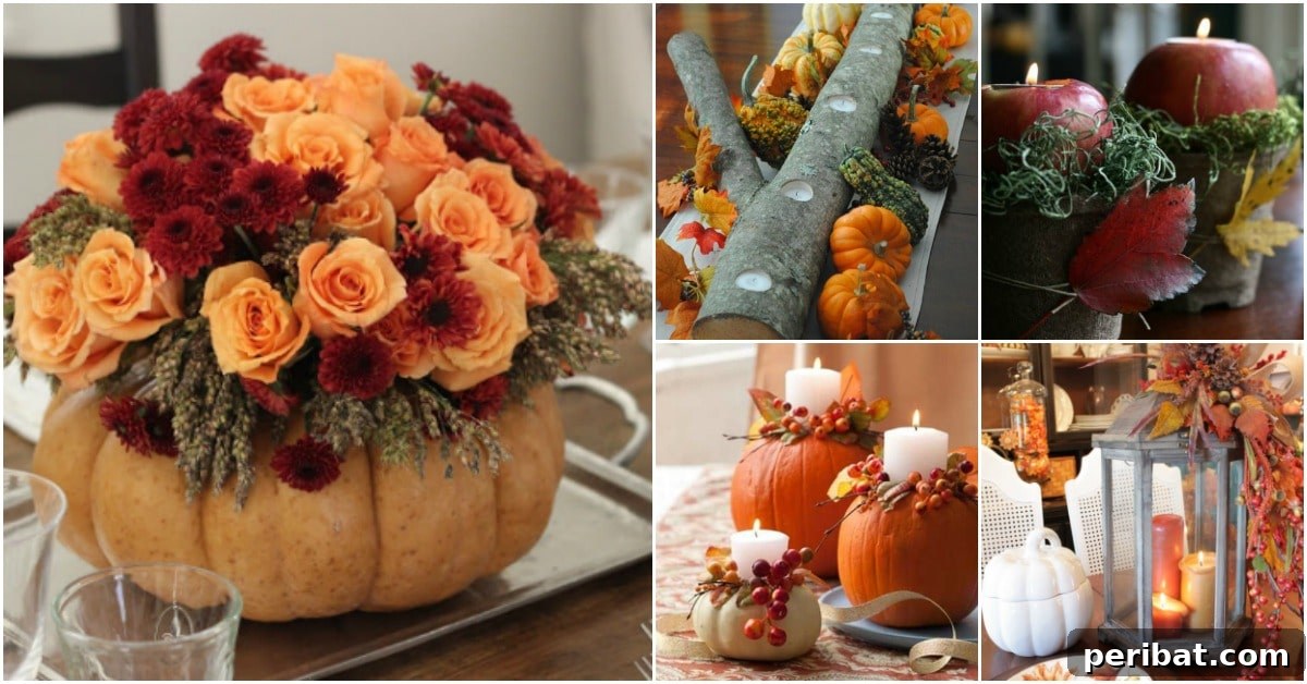 21 DIY Thanksgiving Centerpieces That Will Be The Star Of Your Dinner Table