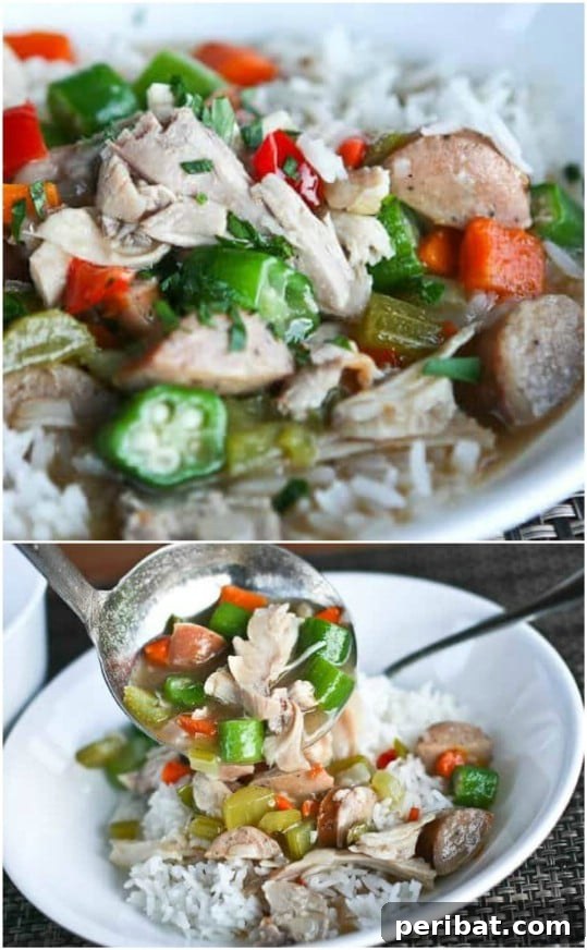 Easy Leftover Turkey Gumbo