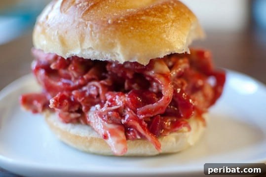 Delicious Pulled Turkey With Cranberry Barbecue Sauce