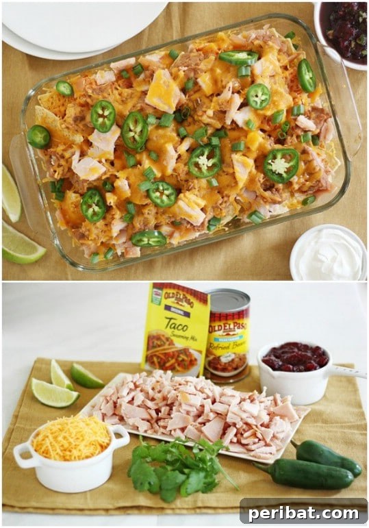 Leftover Thanksgiving Feast Nachos