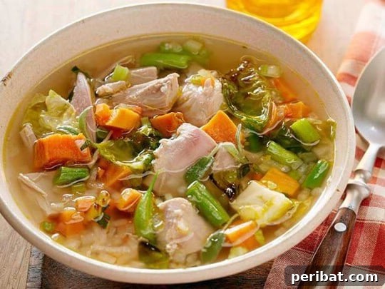 Leftover Turkey And Mashed Potato Soup