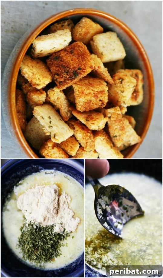 Homemade Croutons From Leftover Rolls