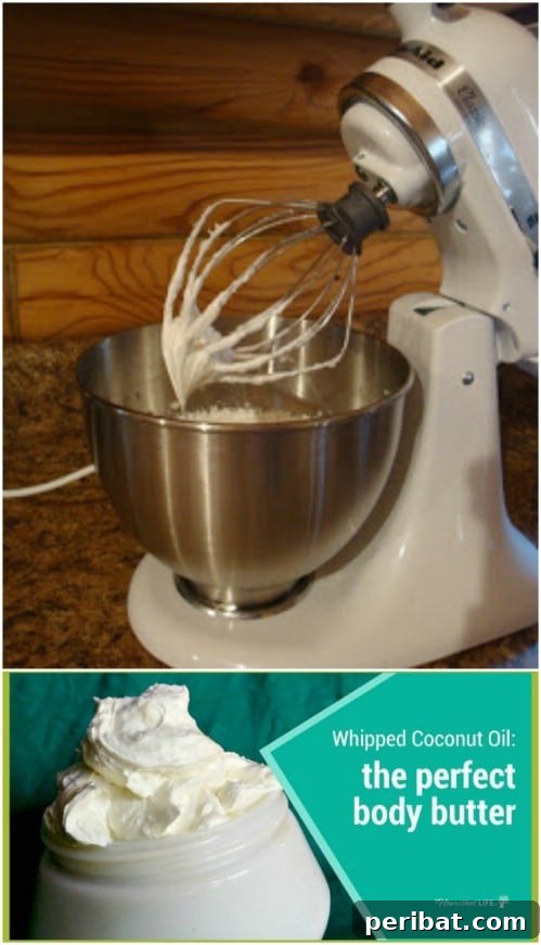25 Coconut Oil Hacks to Replace All Your Health and Beauty Essentials 19 Homemade Whipped Body Butter with Coconut Oil