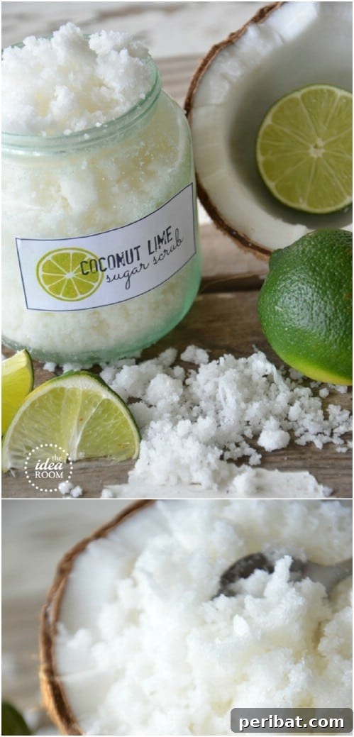 25 Coconut Oil Hacks to Replace All Your Health and Beauty Essentials 6 Exfoliating Coconut Lime Body Scrub