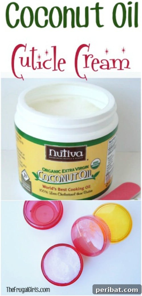 25 Coconut Oil Hacks to Replace All Your Health and Beauty Essentials 8 Coconut Oil as a Cuticle Treatment