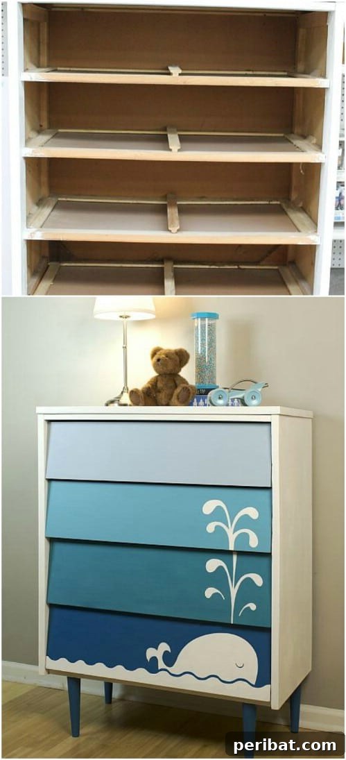 50 Ombre Home Decor Projects to Transform Your Home with Gradient Splendor 12 Use ombre to make a design stand out.