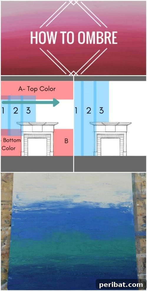 50 Ombre Home Decor Projects to Transform Your Home with Gradient Splendor 16 Get some useful how-to advice.