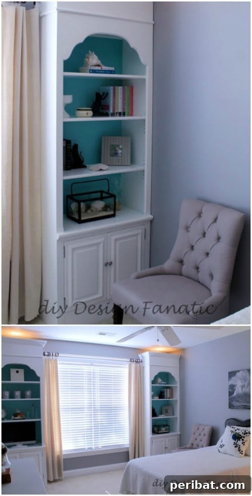 50 Ombre Home Decor Projects to Transform Your Home with Gradient Splendor 32 Ombre works beautifully on bookshelves.