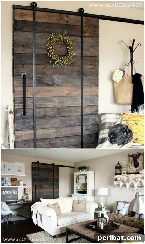 Elevate Your Home: 60 DIY Barn Door Projects for Farmhouse Style 12 Low Cost Barn Door and Barn Door Track