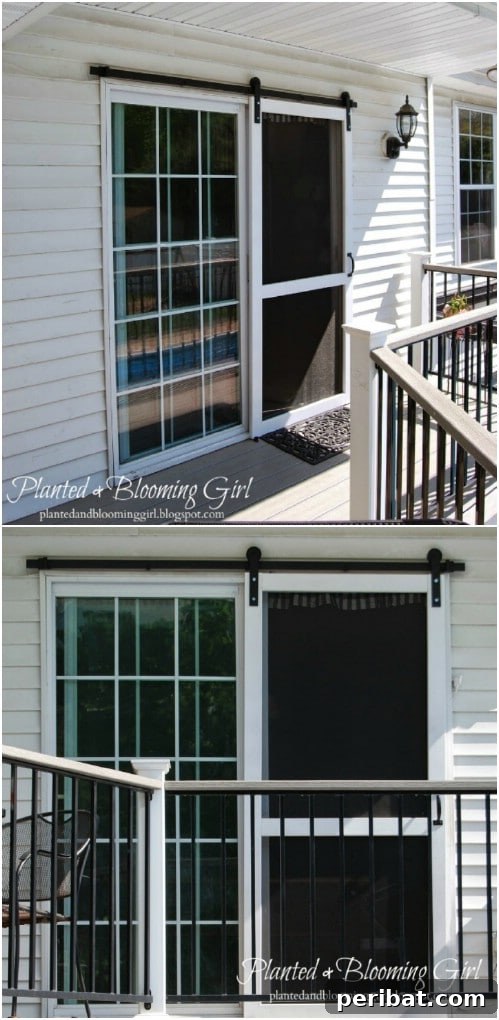 Elevate Your Home: 60 DIY Barn Door Projects for Farmhouse Style 21 Sliding Screen Door