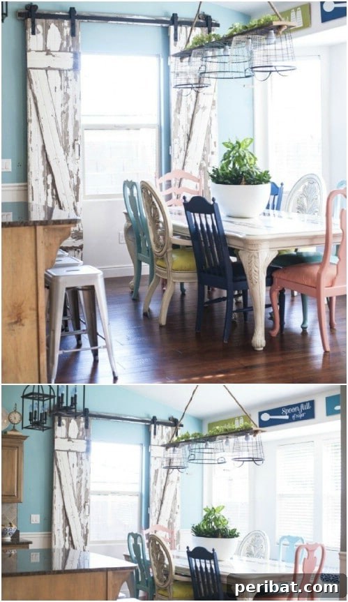 Elevate Your Home: 60 DIY Barn Door Projects for Farmhouse Style 37 Barn Door Window Shutters