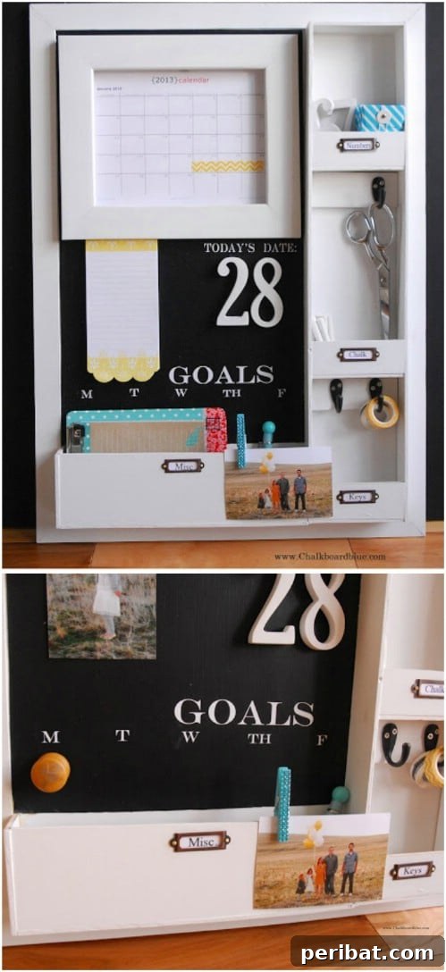50 Brilliant Home Control Hubs for Ultimate Organization 19 Learn how to build your own message system for a command center