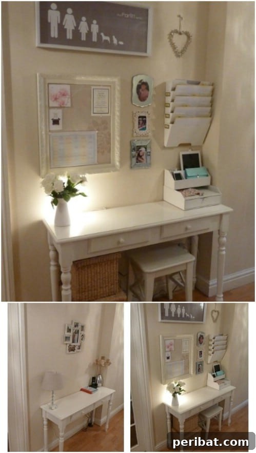 50 Brilliant Home Control Hubs for Ultimate Organization 28 Think about lighting in your command center