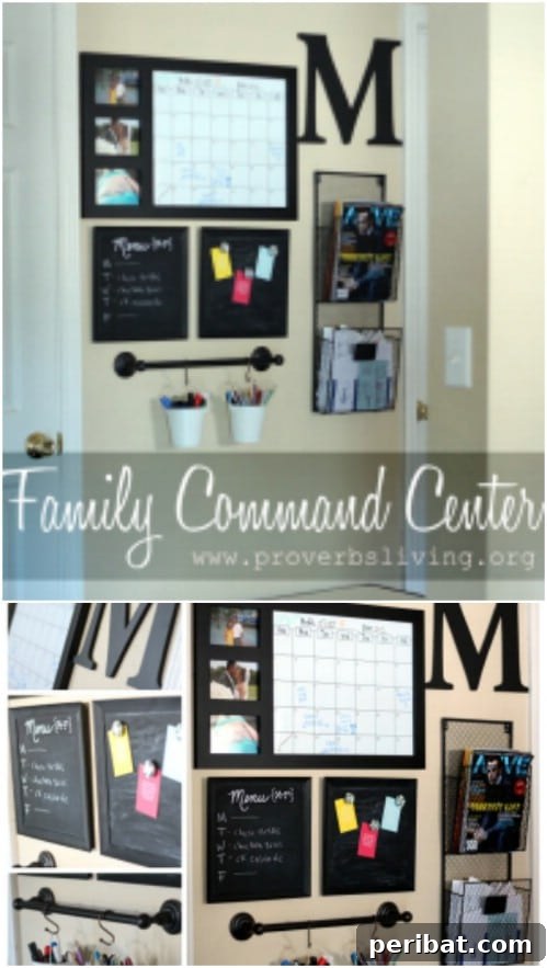 50 Brilliant Home Control Hubs for Ultimate Organization 30 Add some fun personal embellishments to your command center