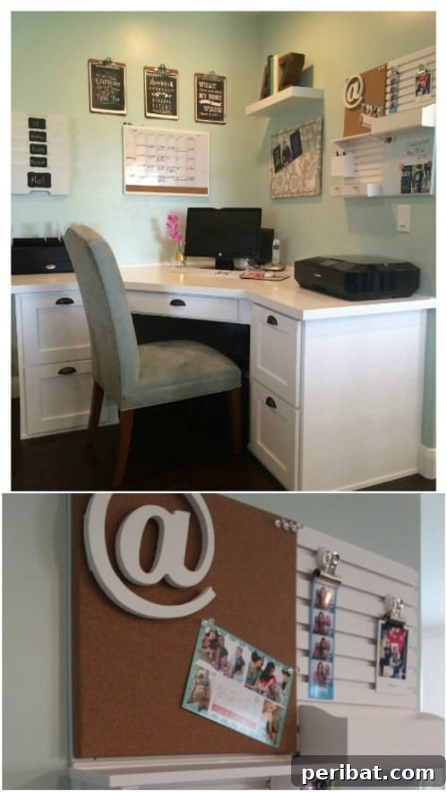 50 Brilliant Home Control Hubs for Ultimate Organization 32 Put your family command center in a corner