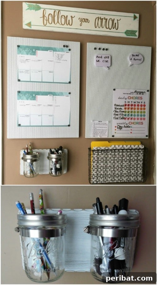 50 Brilliant Home Control Hubs for Ultimate Organization 49 Choose inspirational quotes for a command center