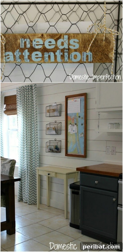 50 Brilliant Home Control Hubs for Ultimate Organization 7 Make use of cute baskets in your command center