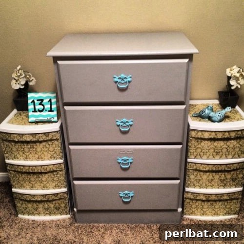 Beyond Basic Bins: Decorating Ideas to Transform Your Storage 24 Go with bold contrasts for an eye-catching design.