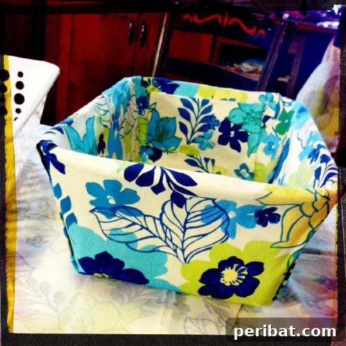 Beyond Basic Bins: Decorating Ideas to Transform Your Storage 35 Cover your plastic bins in fabric.
