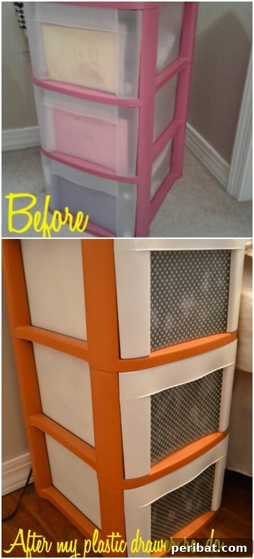 Beyond Basic Bins: Decorating Ideas to Transform Your Storage 49 These drawers give the clever impression of a screen.