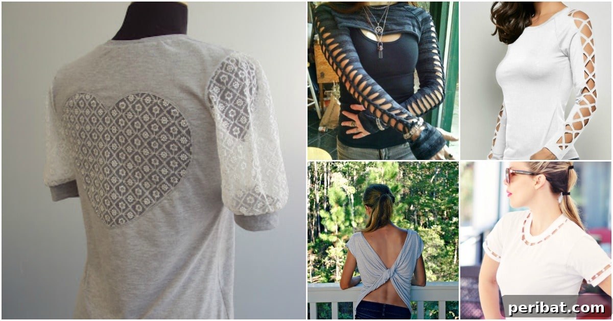 68 Fun and Flirty Ways to Refashion Your T-Shirts