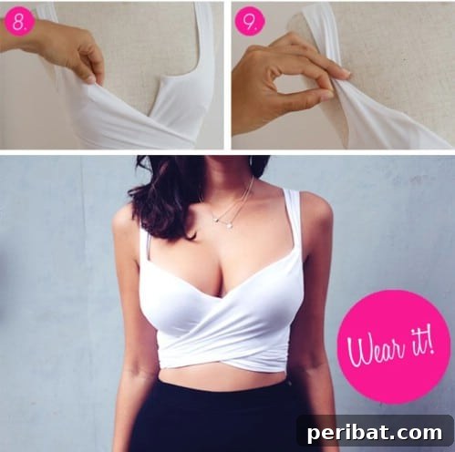 Make a cute crop top.
