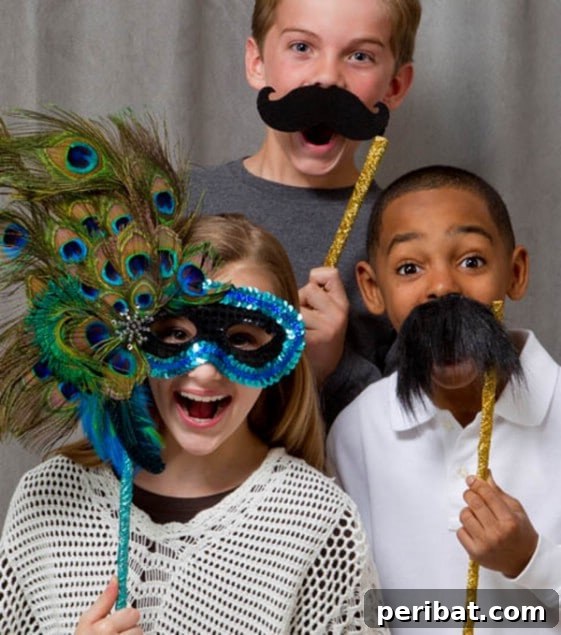 Adorable DIY Mustache Mask