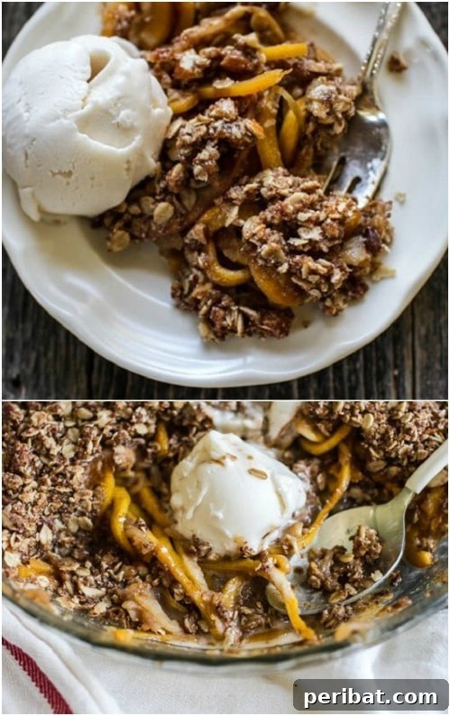 Butternut Squash, Apple, Pear Crisp