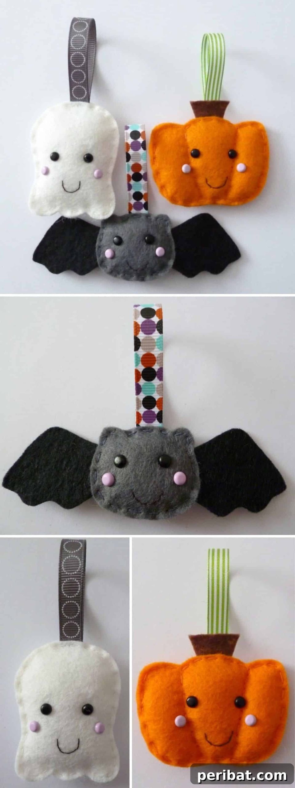 15 Creative Ways to Decorate a Halloween Tree 10 DIY Felt Halloween Ornaments