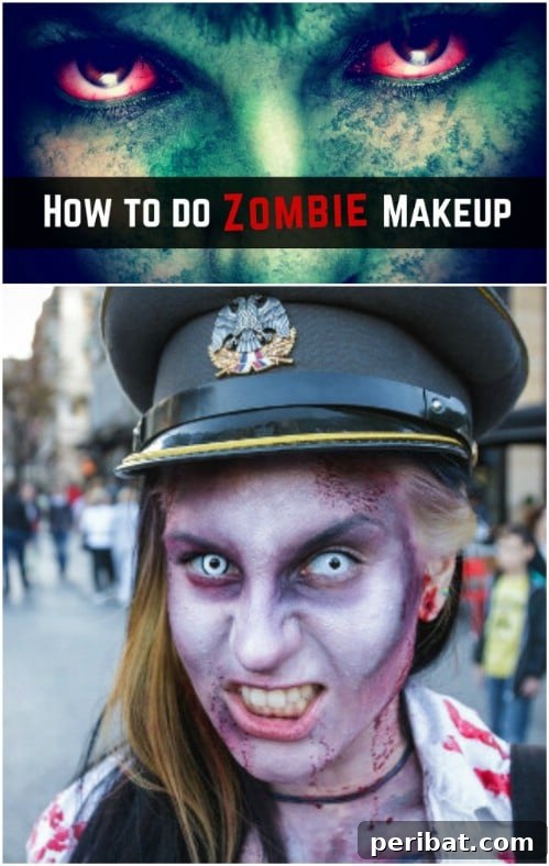Ultimate Zombie Halloween Makeup Tutorial The Walking Dead