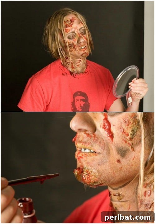 Gory Ghoul Halloween Makeup Tutorial