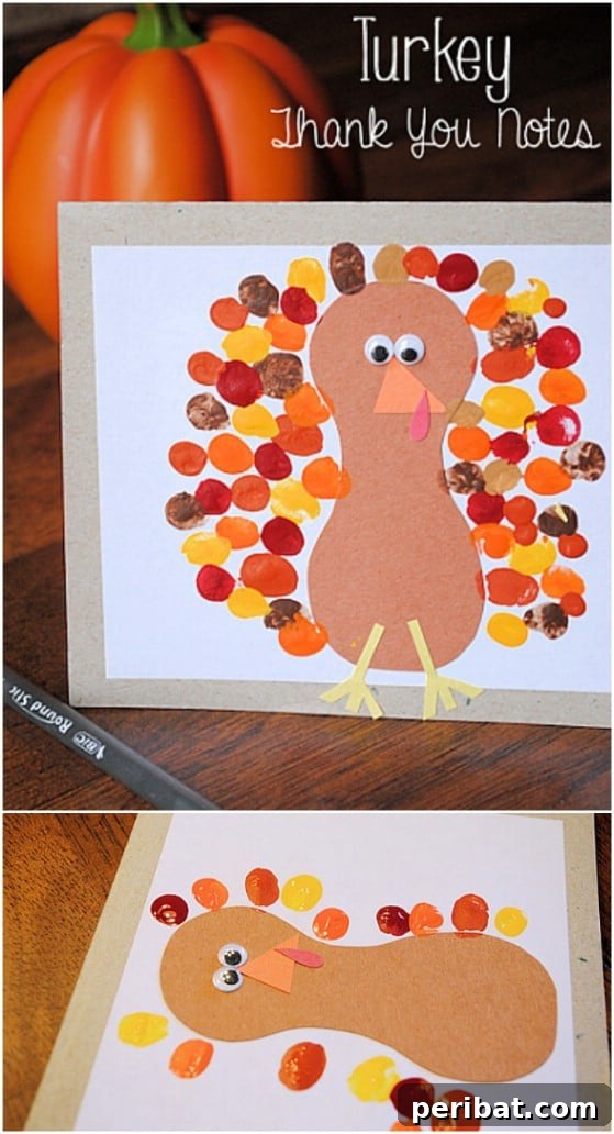 Turkey Thank You Cards
