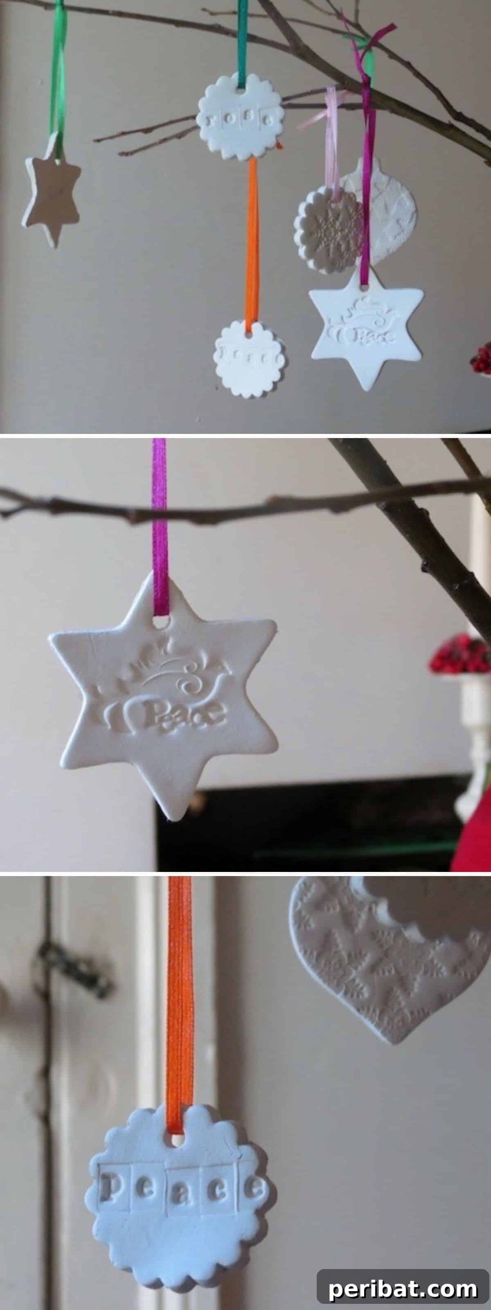 Elevate Your Tree: 13 DIY Clay Christmas Ornaments for Unique Style 3 Air Dry Clay Ornaments