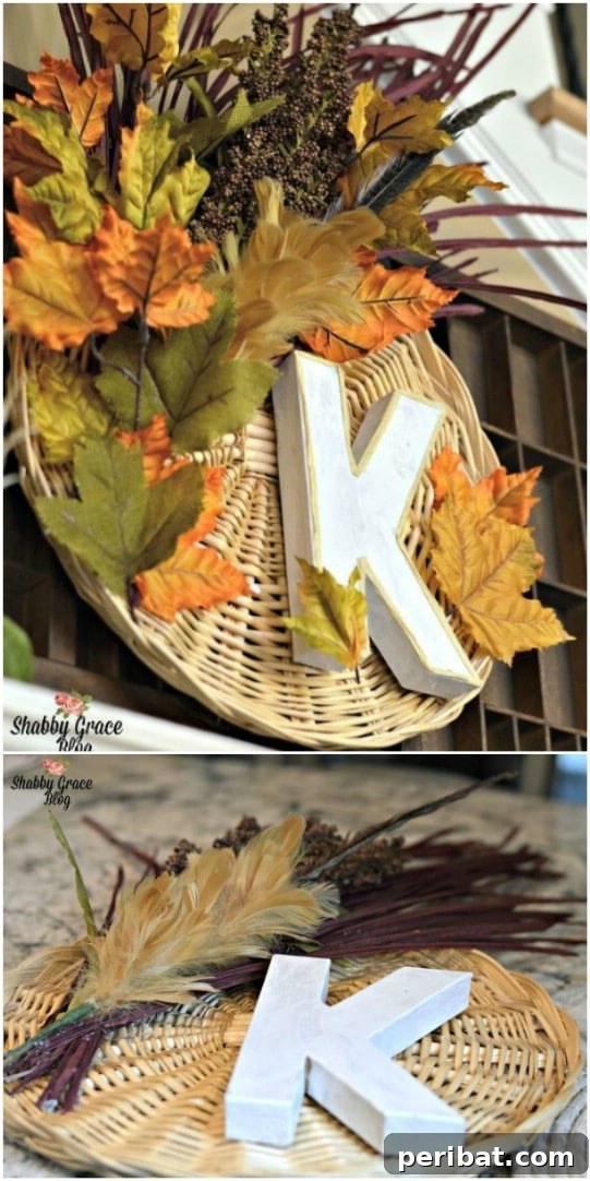 Harvest Chic: Elevate Your Thanksgiving Decor with Creative Basket Ideas 15 DIY Fall Basket