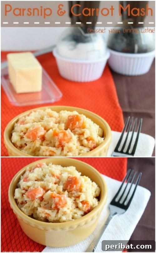 Mashed Parsnips And Carrots
